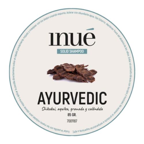 Champú Sólido Ayurvedic Inué